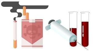 Ich kann rauchen, bevor ich Blut spende